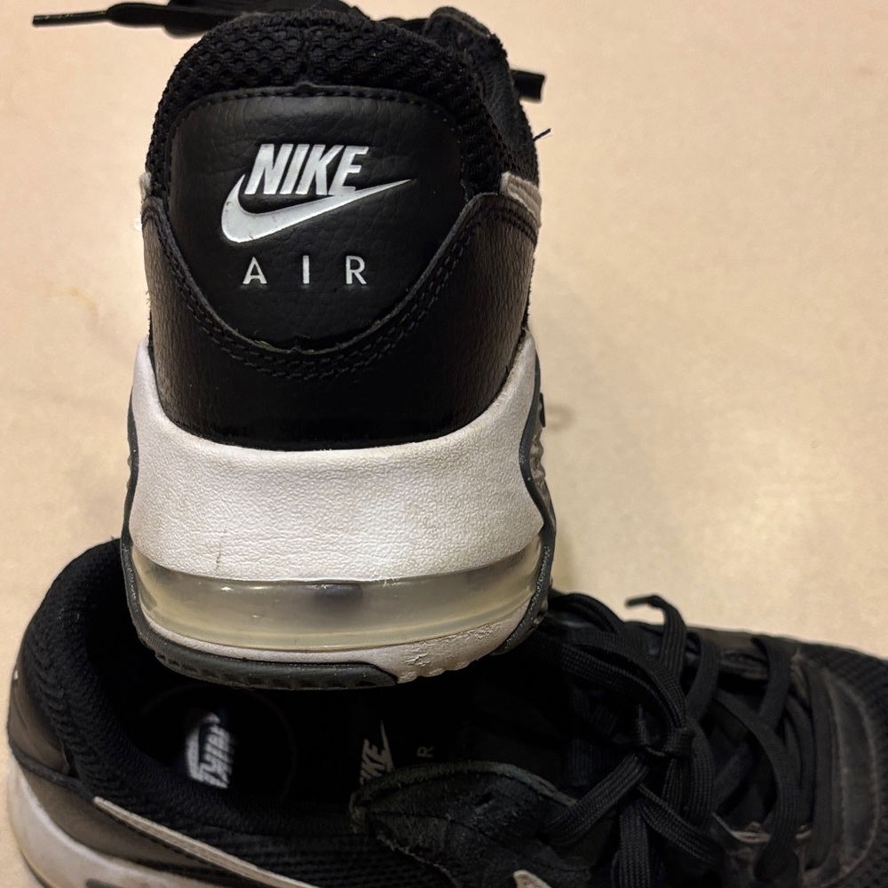 Nike Air Max Men's Black and White Sneakers - Picture 2 of 5